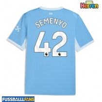 Manchester City Antoine Semenyo #42 Heimtrikot 2026-27 Kurzarm